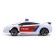 The Police machine, on the radio, works from batteries