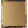 Square mirror bronze uterus tiles with fake 10 mm, 250x250 mm