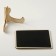 Cretaceous price tag “on a stand” 10 × 9 × 5, a rectangle, (packaging 10 pcs.), Black color