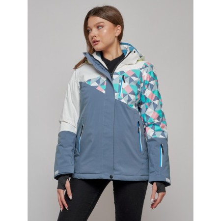 Ski jacket female, size 48, white color
