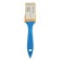 Brush flat promo, artificial bristles, plastic handle, 1.5 ", 38 mm