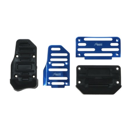 Cartage pedals, anti -slip, blue, set 2 pcs-3