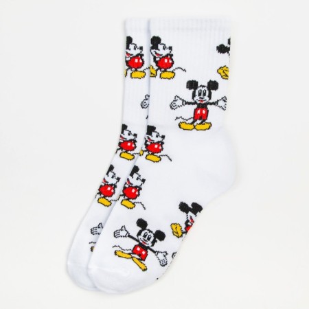 Socks for the boy "Mickey Mouse", Disney, 20-22 cm, white color-3