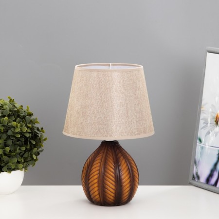 Sorens table lamp E14 40W Chocolate 22x22x33 cm Risalux