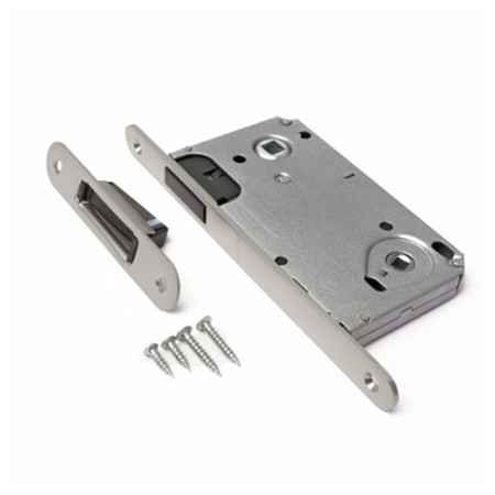 Magnetic latch APECS 5300-M-WC-Nis (S), m/o 90 mm, matte chromium