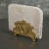 Napotnik "Asteria", 13 × 2.5 × 9.5 cm, gold color