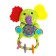 Musical rattle, sound, light, color mix