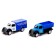 Metal truck "Police", inertial, with 2 machines