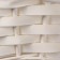 Set of wicker baskets, 47x39x17/43, 40x32x15/38, 33x25x13/33 cm, 3 pcs., Bely, Ivas