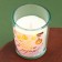 New Year's candles in a glass "Magic Dragon", a set of 4 pcs., Lavender
