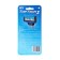 Male razor Toptech Basic 3, 1 razor + 1 interchangeable cassette, compatible with Gillette Mach3