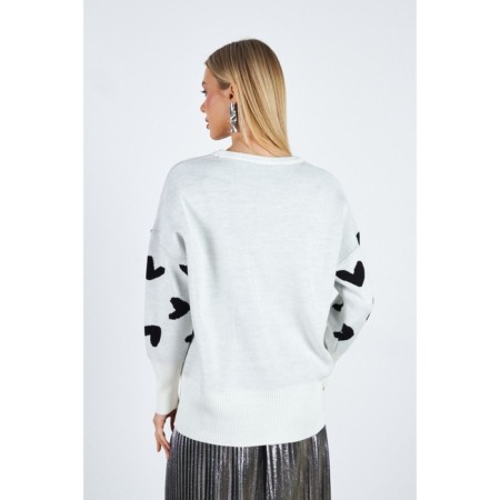 Female jumper Eliseeva Olesya, size 54-56, white color-1