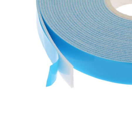 Adhesive tape Torso, bilateral, foamed, blue protective layer, 12 mm x 5 m-1