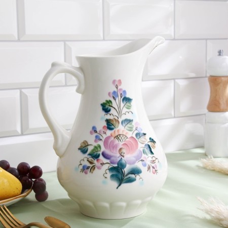 Kuvshin "Strawberry Var. 2 ", with a lid, 2 l, 10 × 27 cm, 1 variety, aut. Rogocha N.V.-4