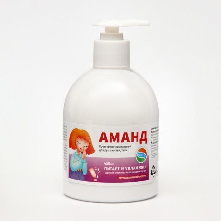 Protective cream for hand Amand, 450 ml