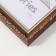 Photo frame Plastic "Modern" 15x21 cm, brown