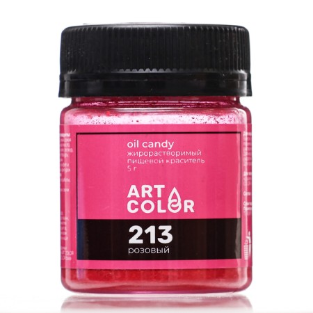 Dry fat -soluble dye Art Color Oil, Pink, 5 g