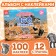100 stickers "Animals from all over the world", 12 p.
