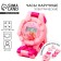 Watch of Electronic Watch "The Mosed Lady", with a strap-designer