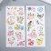 Plastic sticker with gold "beast-boy" mix 25x9 cm
