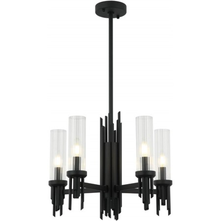 STILFORT 2170/02/05P GRAFF, 5x40W, E14, 480x480x765 mm, Black color.