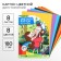 Cardboard tinted, A4, 8 sheets, 8 colors, moped, bilateral, in a package, 180 g/m², gravity farz