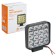 Farah LED square, 16LED directed light, 16W, 83x83x22mm, 12/24V Plus