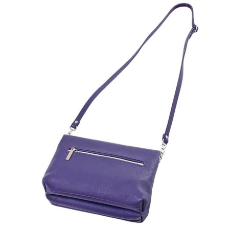 Bag Cross-Bodi claim, lightning department, purple color 20x8x16.5cm-1