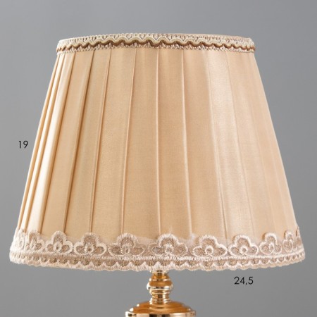 Board lamp "Kadi" E27 40W gold 25x25x42 cm Risalux-2
