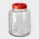 Glass jar with a hole for a water plant, 12 liters