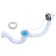 Siphon for the bathtub "Ani Plast" E150, with release and overflow 1 1/2 "