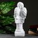 Figure "Angel on the pedestal" White 15x15x42cm