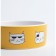 Ceramic "Danger cats" 230 ml 12.5 x 4.5 cm, white-orange