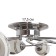 ANTE CHUREL 6X40W E27 Chrome Model: 2800087