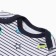 Body baby with a long sleeve, blue color/strip, height 68 cm (3-6 months)