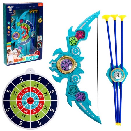 Onions with gears, light and sound effects, 2 in 1, works from batteries, color mix