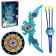 Onions with gears, light and sound effects, 2 in 1, works from batteries, color mix