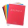 Notebook of 48 sheets in Calligrata "phrase", cover covering cardboard, offset unit, mix