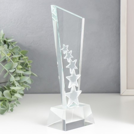 Souvenir glass "Stela award - winner" 25x8x5.8 cm-1