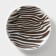 Porcelain plate "Safari. Zebra ", d = 17.5 cm