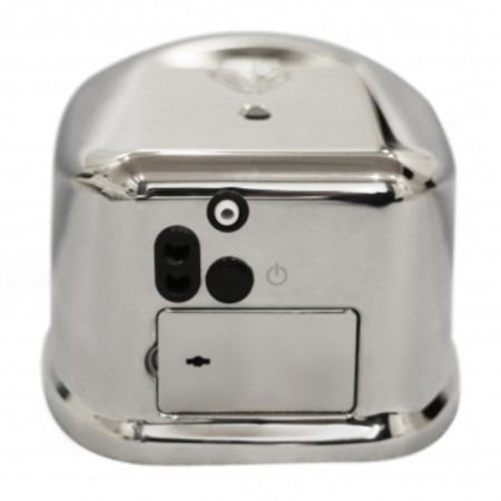 Dispenser machine for liquid soap 8634, 1.2 l, metal, chrome-1