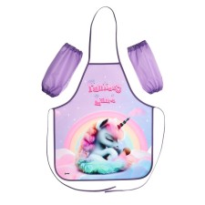 Apron for labor + sleevens, 535 x 445/240 x 145 mm, size M (height 122-158), fn 41-20 