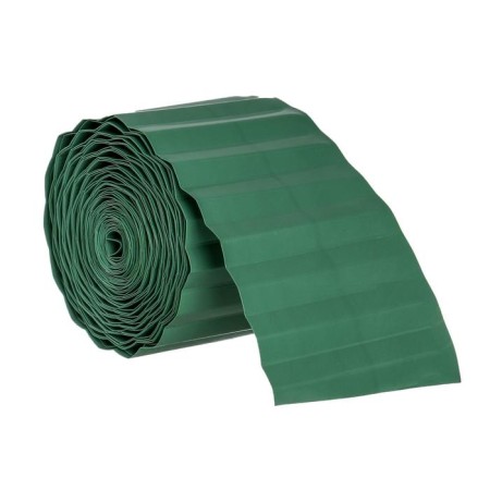 Border tape, 0.1 × 9 m, thickness 0.6 mm, plastic, green, Greengo-5