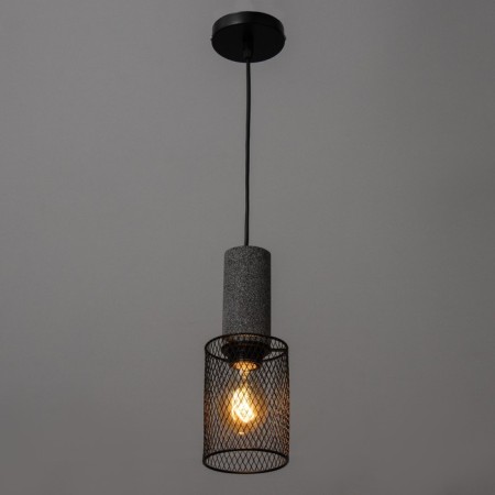 Lamp Bayerlux "Satus" E27 40W Black10x10x26-126cm-2