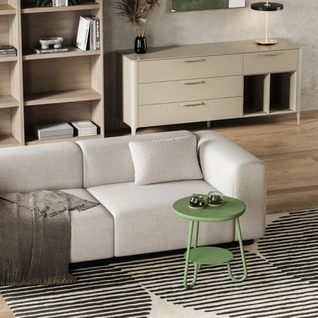 STIIAN coffee table, 500 × 500 × 550 mm, green color-2