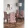 Case for the chair "Pink paradise", decorative, velor