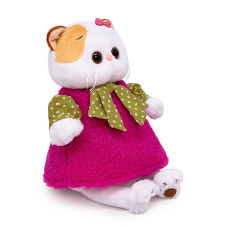 Soft toy "Lee in the fur sundress", 27 cm-1