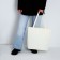 Women Bologna Shoper, 40x35x7cm, white