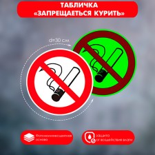 The plate is prohibited from smoking the 