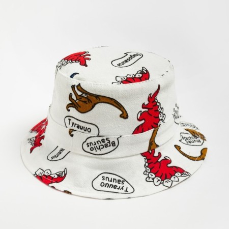 Panama Children's Minaku "Dinosaurs", white color, size 46-48